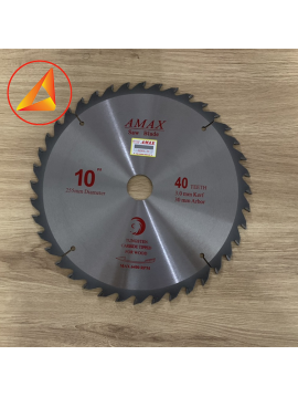 Lữoi cưa gỗ tự nhiên  255mm Amax -TQ